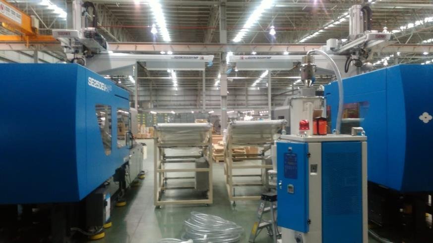 Instalación de maquinaria industrial